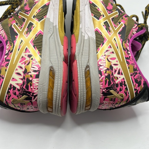 ASICS gel-noosa tri 10 cancer awareness shoes size 9.5
